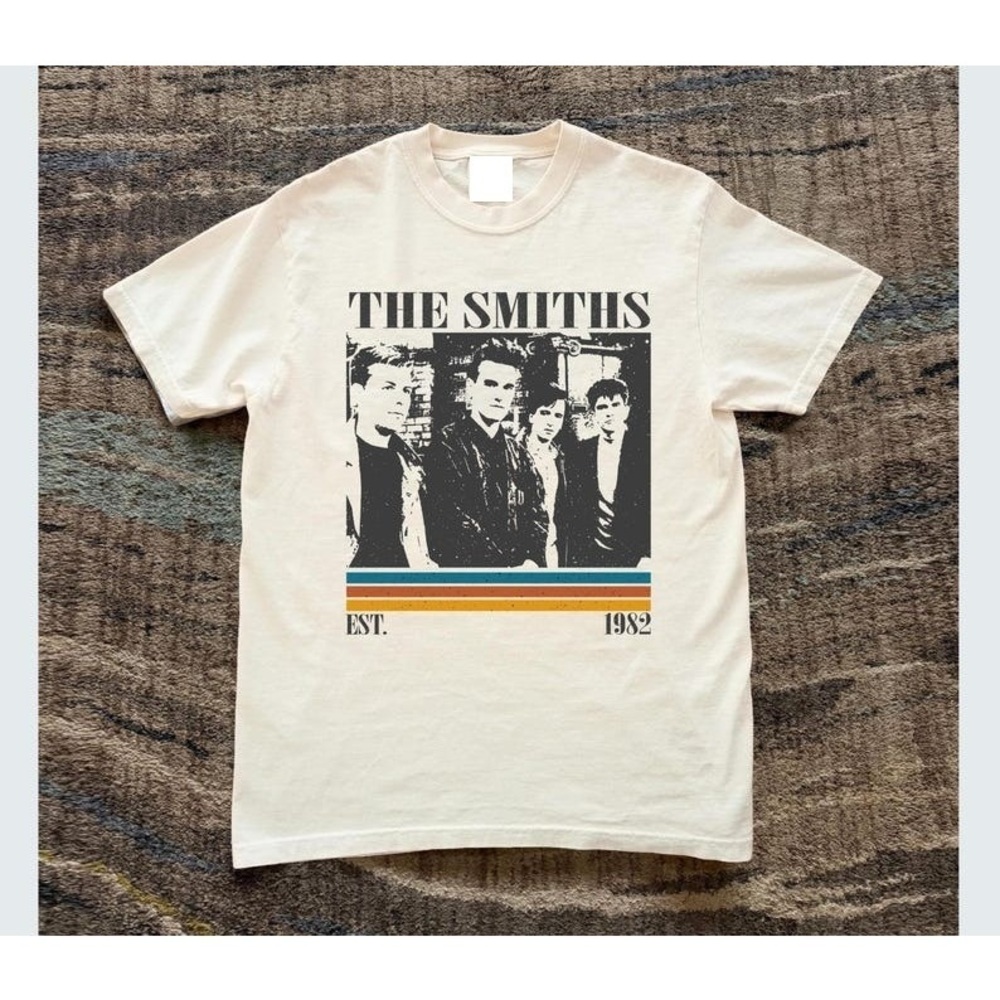 The Smiths Shirt, Retro Rock Band Tee